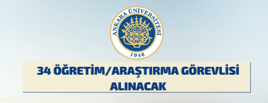 Ankara Universitesi Nden Arastirma Ogretim Gorevlisi Alim Ilani Manset